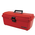 Urrea Tool Box, Plastic, Red, 14 in W x 7-1/2 in D x 5-1/4 in H 9900